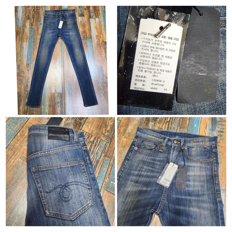 (정품/새상품) R13 여성 스키니 데님 팬츠 / (25~26)