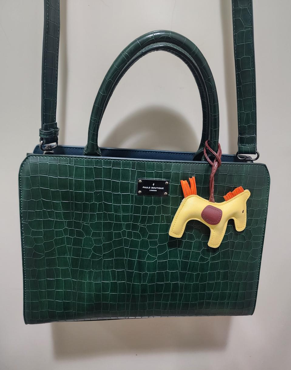 폴스부띠끄 메이지백 다크 그린-정품