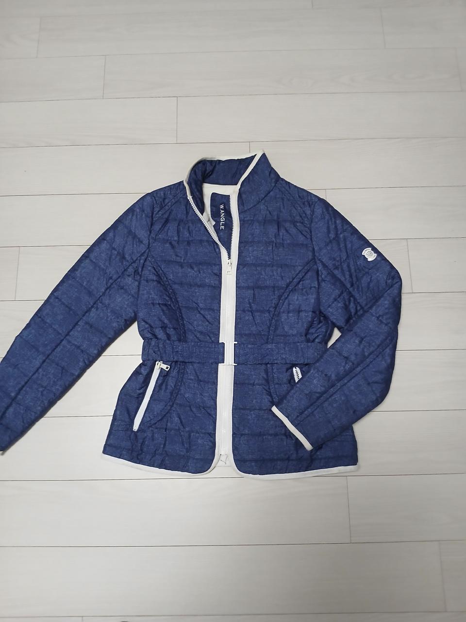 와이드앵글 골프 여성 벨티드 자켓