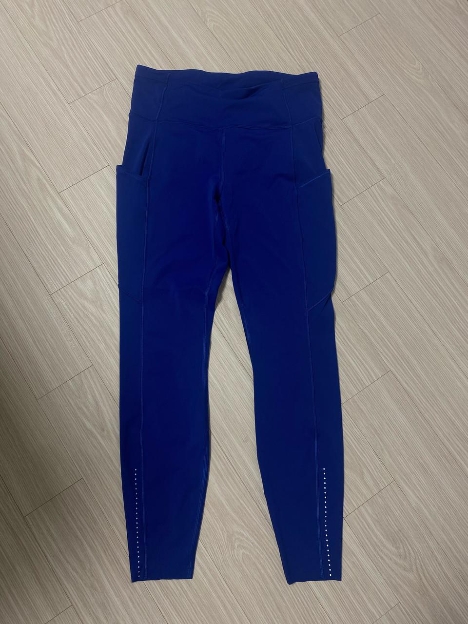 아시아핏 룰루레몬 패스트앤 프리 리플렉티브 24인치 M 6사이즈 레깅스