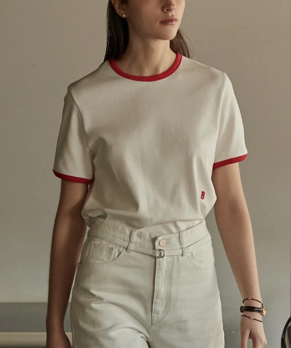 비뮤즈맨션 링거 반팔티