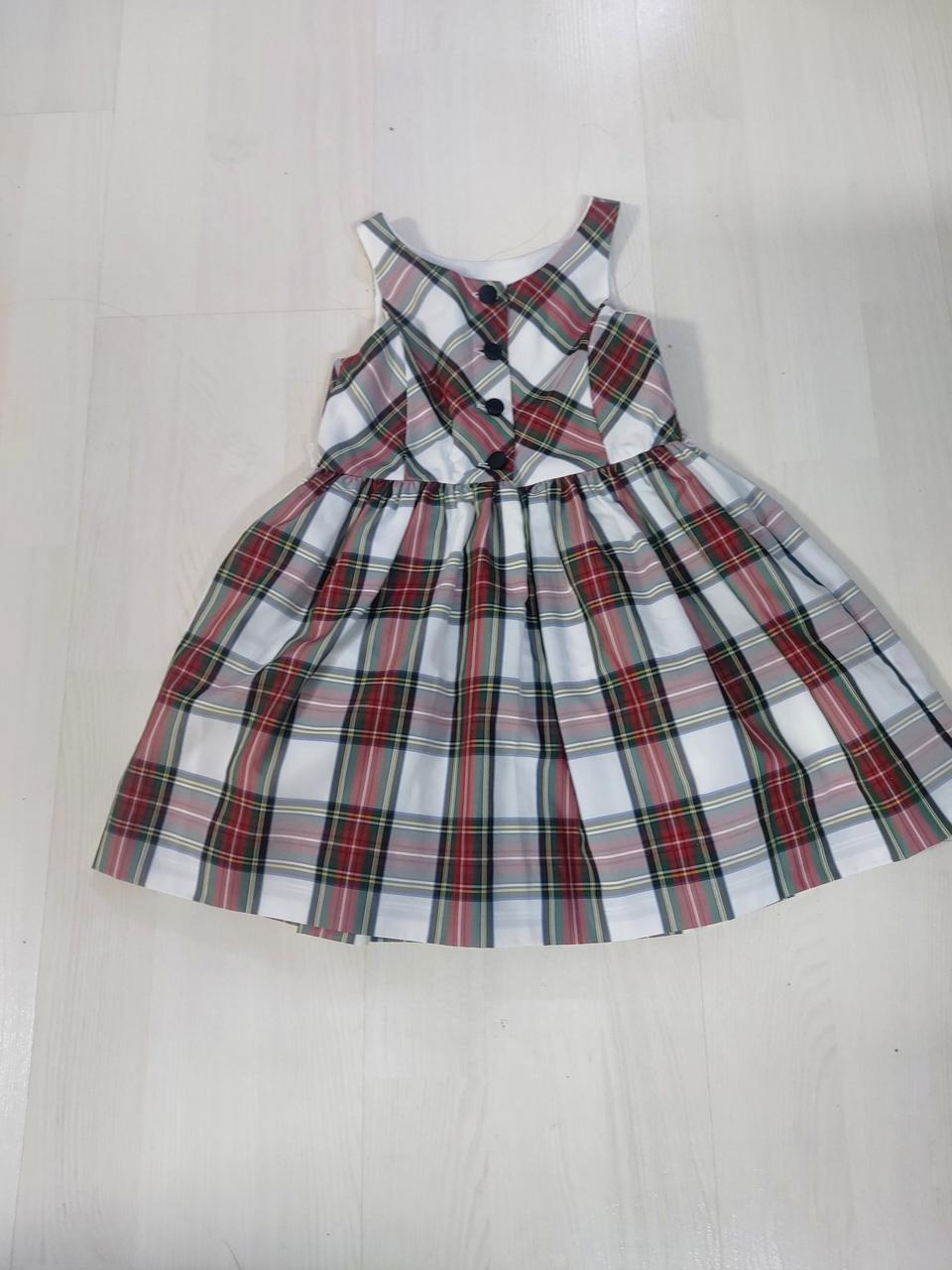 폴로 랄프로렌 체크 원피스