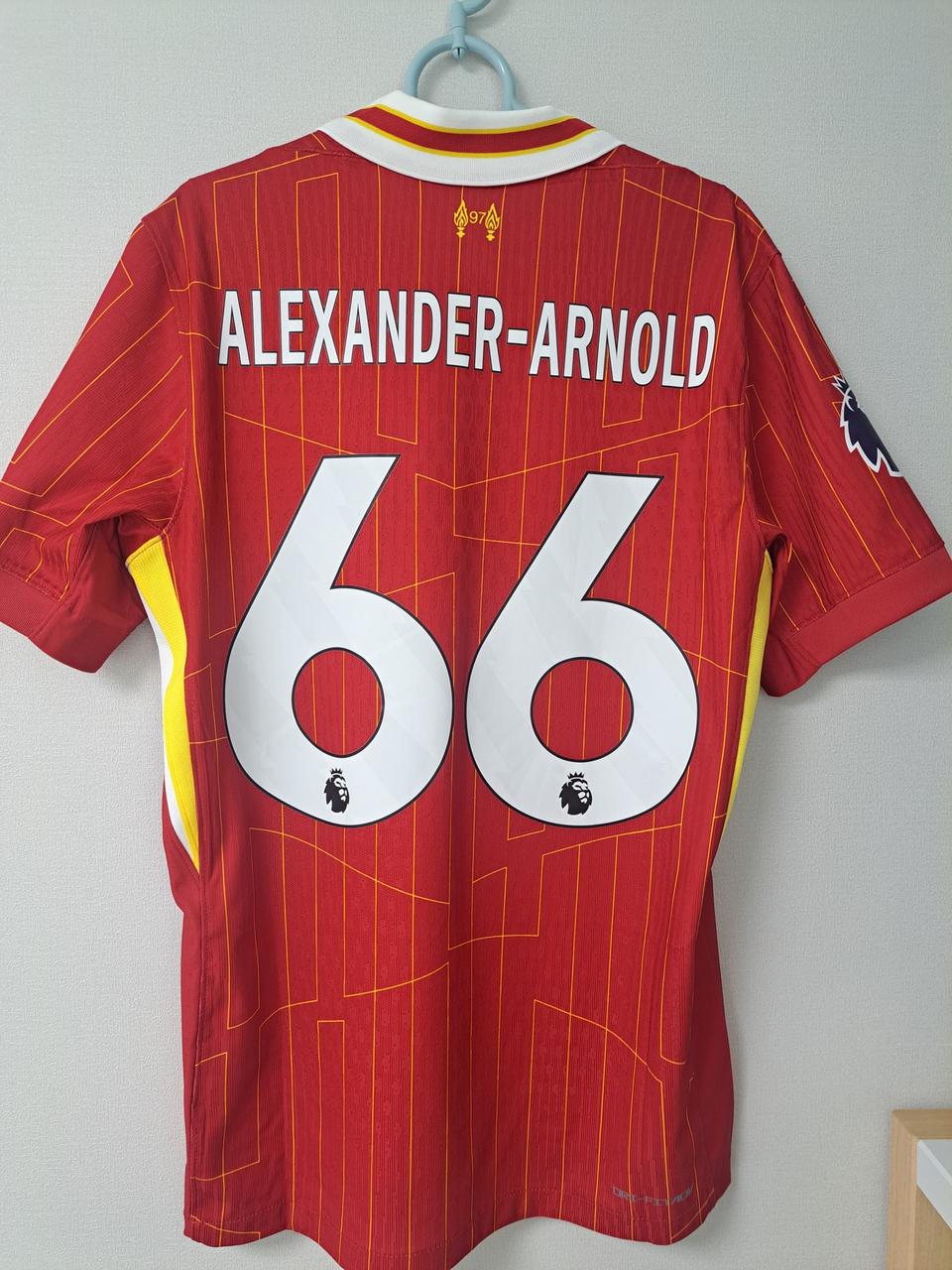리버풀 아놀드 유니폼 24-25 어센틱 M,L