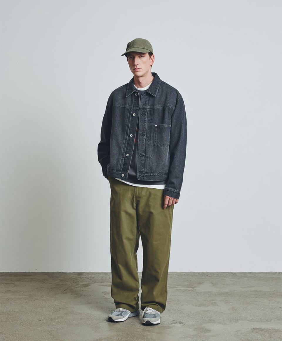 유니폼브릿지 캔버스 카펜터팬츠 32사이즈 올리브