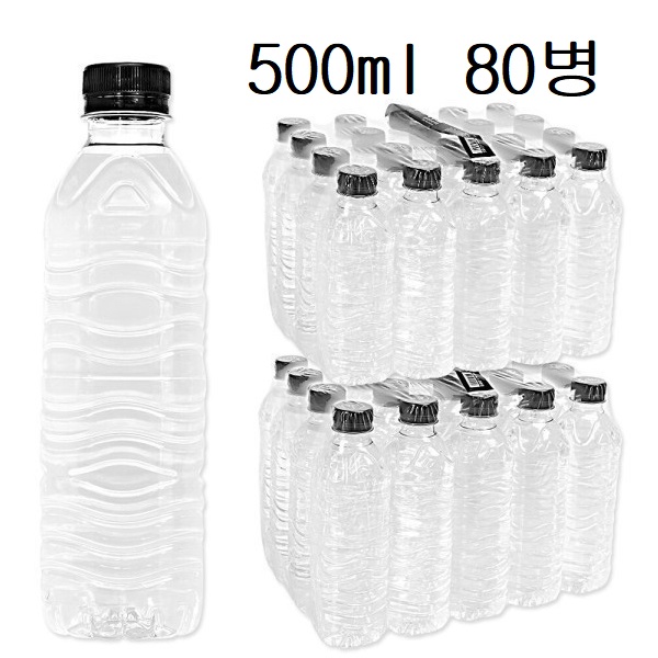 순창샘물 생수 500ml 80병 먹는샘물 택배배송