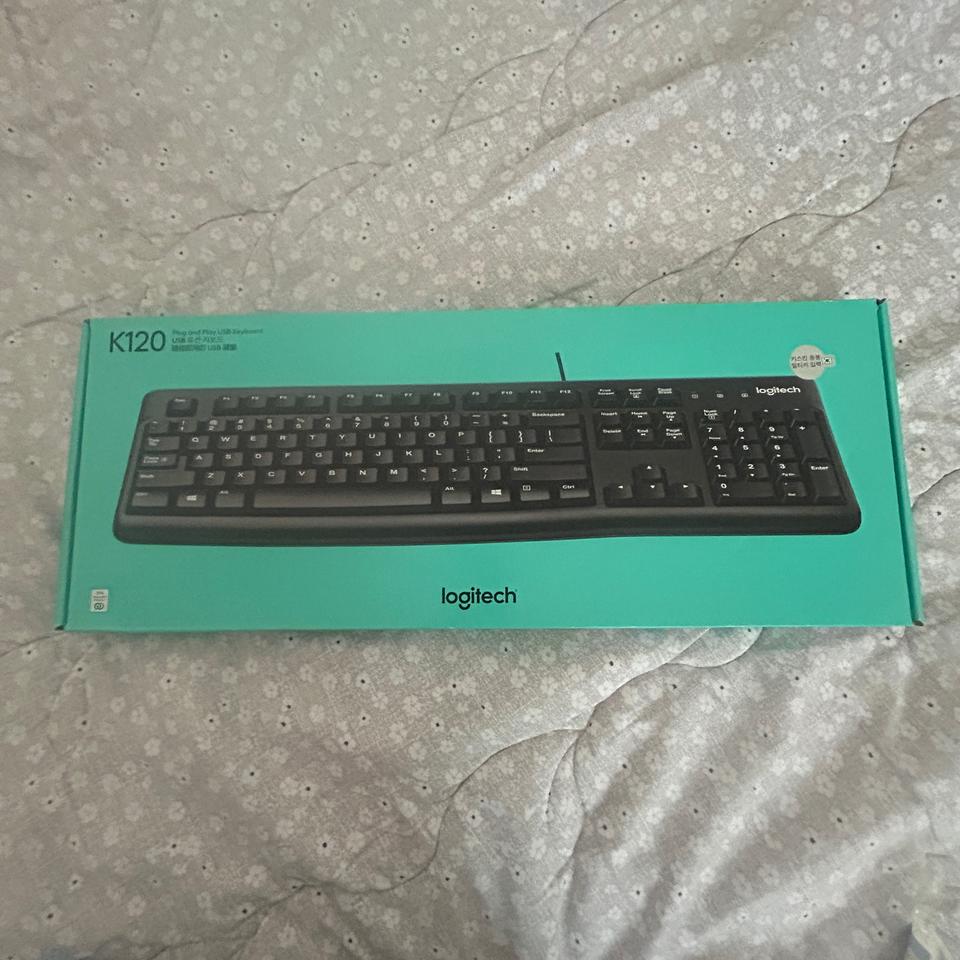 로지텍 K120 키보드 새상품