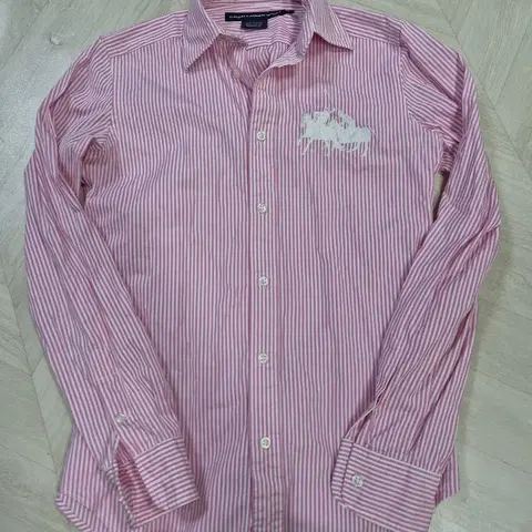 정품 폴로랄프로렌 빅자수 스트라이프 셔츠