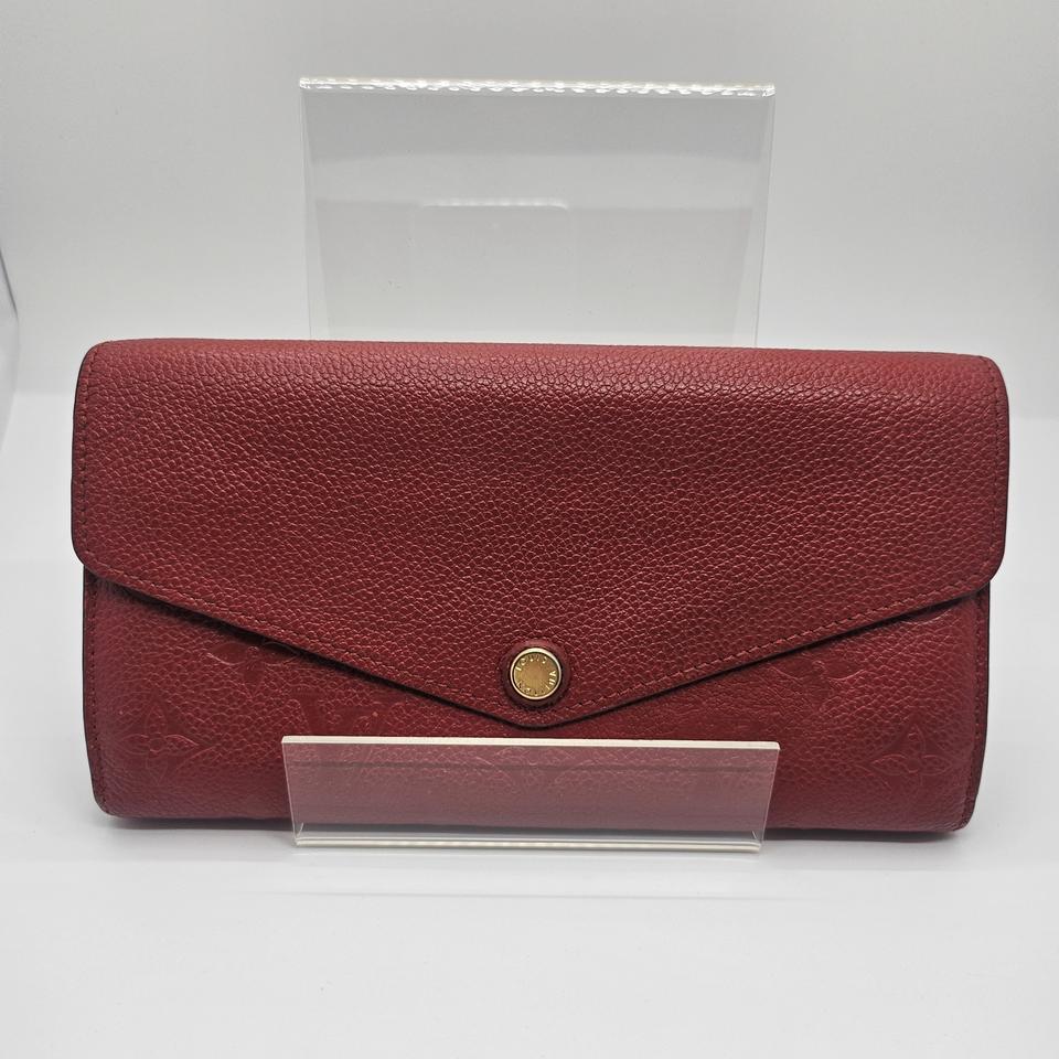 정품 루이비통 앙프렝뜨 장지갑(레드)