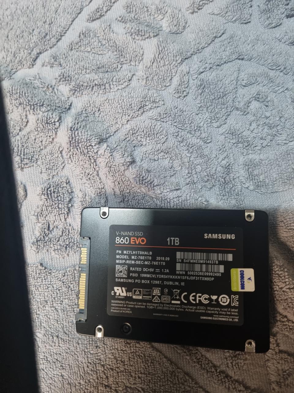 ssd 1tb 1테라판매합니다