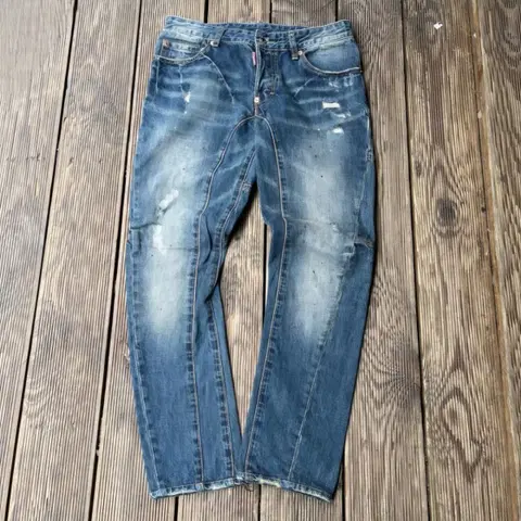 (31) 디스퀘어드2 바이커 청바지 46