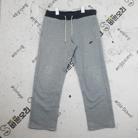 나이키 NIKE 헤비스웻 기모 트레이닝 팬츠 그레이 S 4400062