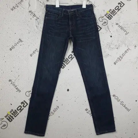 리바이스 LEVI'S 511 청바지 진청 W30 L34 4100060