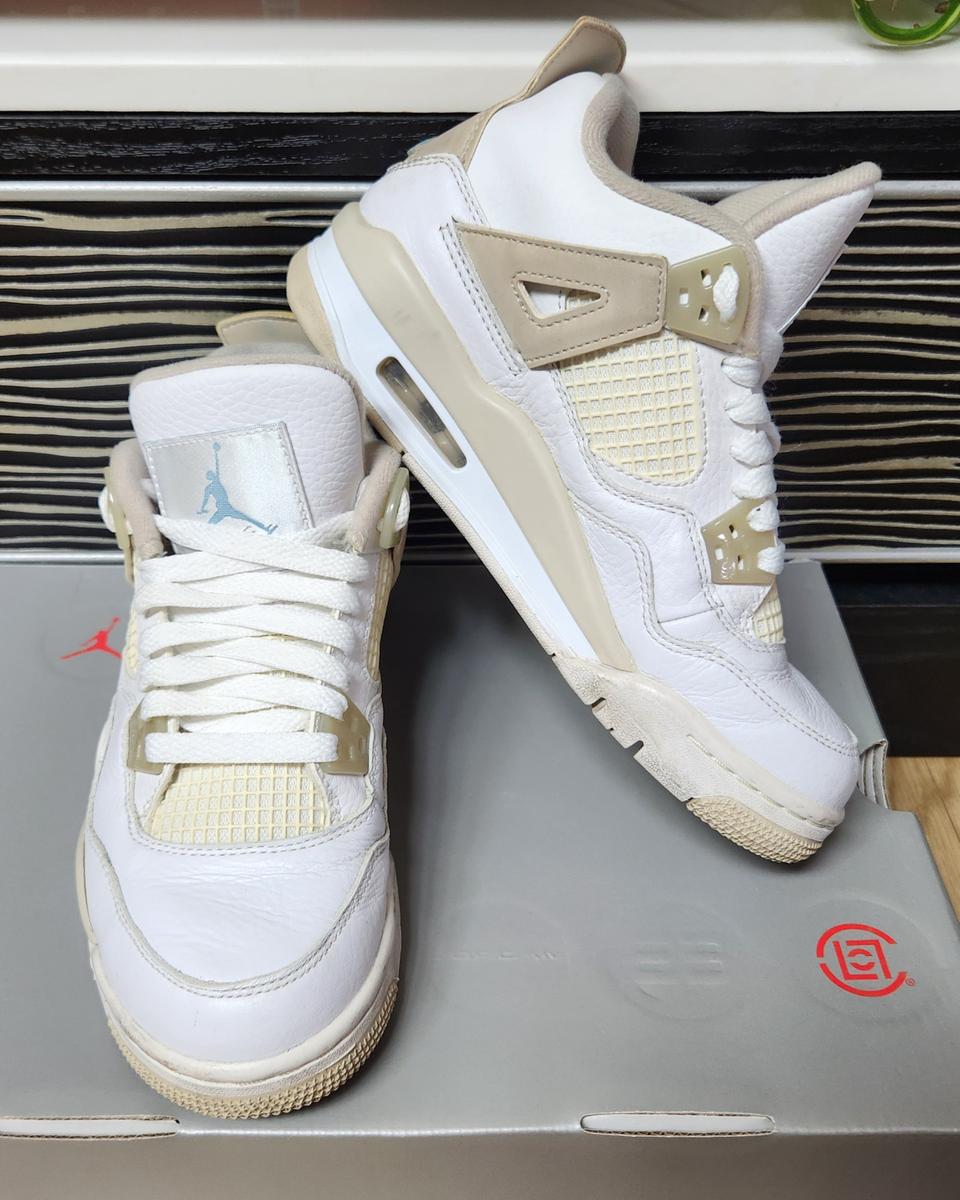 에어 조던4 레트로 리넨 2017 농구화, 운동화 487724-118