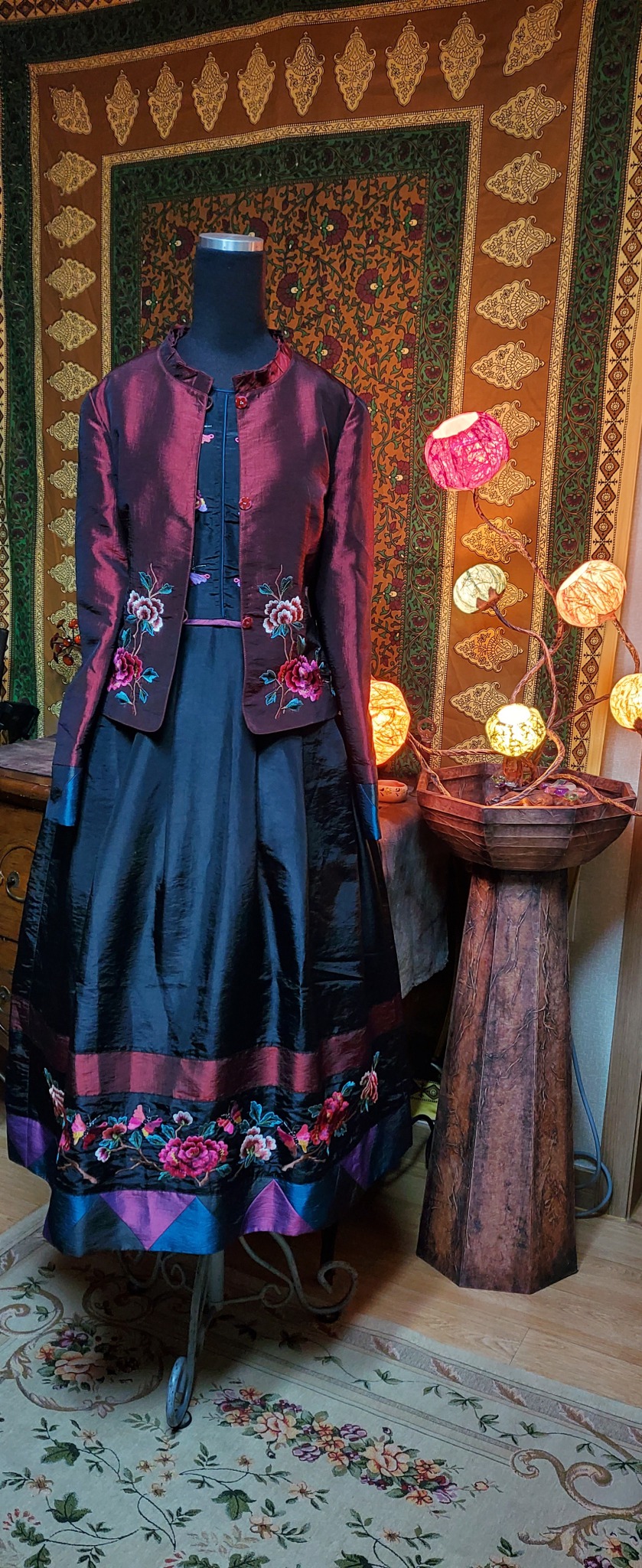 (깜)고급*쓰리피스-66  쟈켓2 원피스