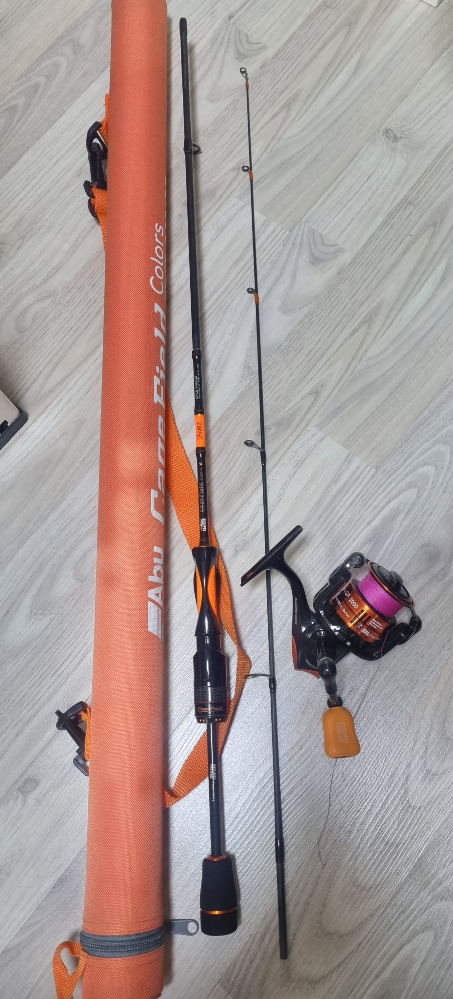 바다유터.좌대.실내낚시터아부가르시아 케이지필드 컬러즈CFCS-145O