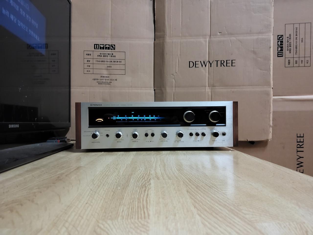 파이오니아 PIONEER 리시버 앰프 SX 90 (오디오 스피커