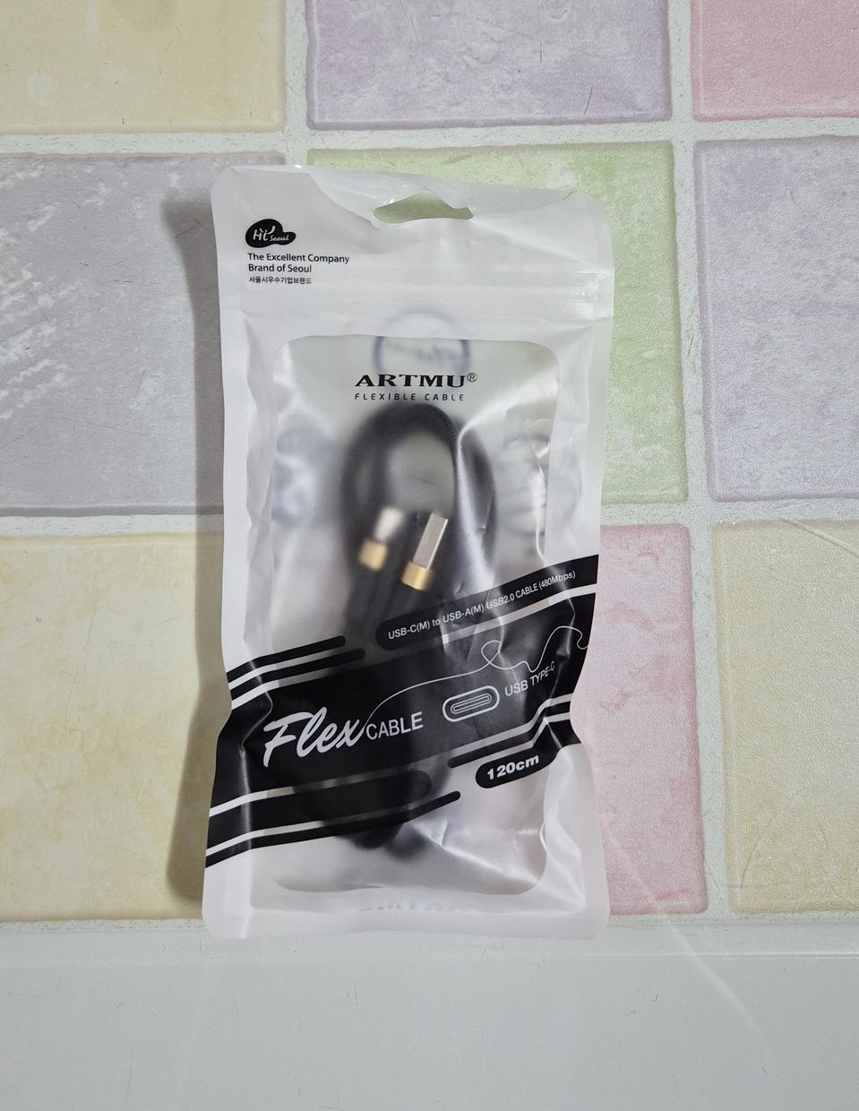 아트뮤 usb-c 케이블 새상품 판매(반값택배가능)