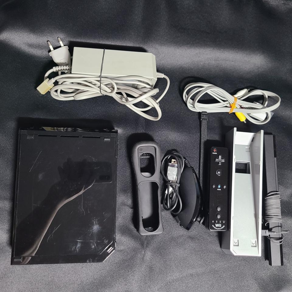닌텐도 wii 블랙 black 세트