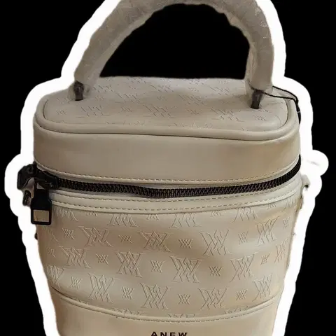 (새상품)ANEW 어뉴골프 모노그램 미니박스 파우치백