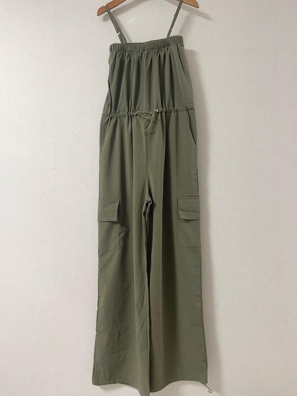 카고 와이드 점프수트(새상품)