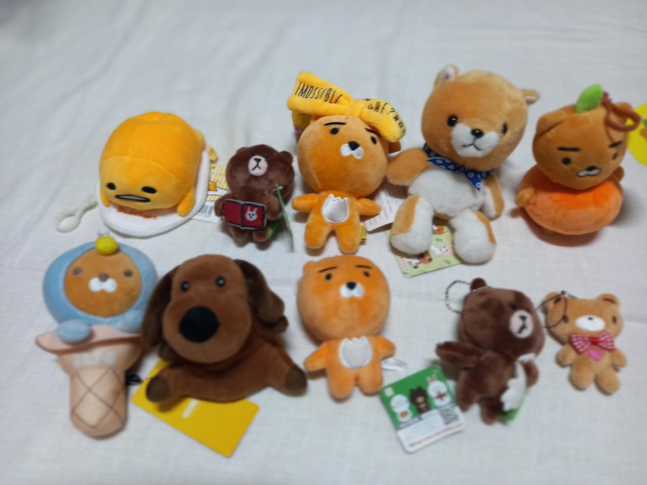 솜인형  1개당 3천원에 판매