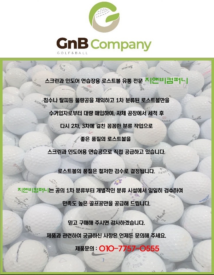 골프공 (로스트볼)