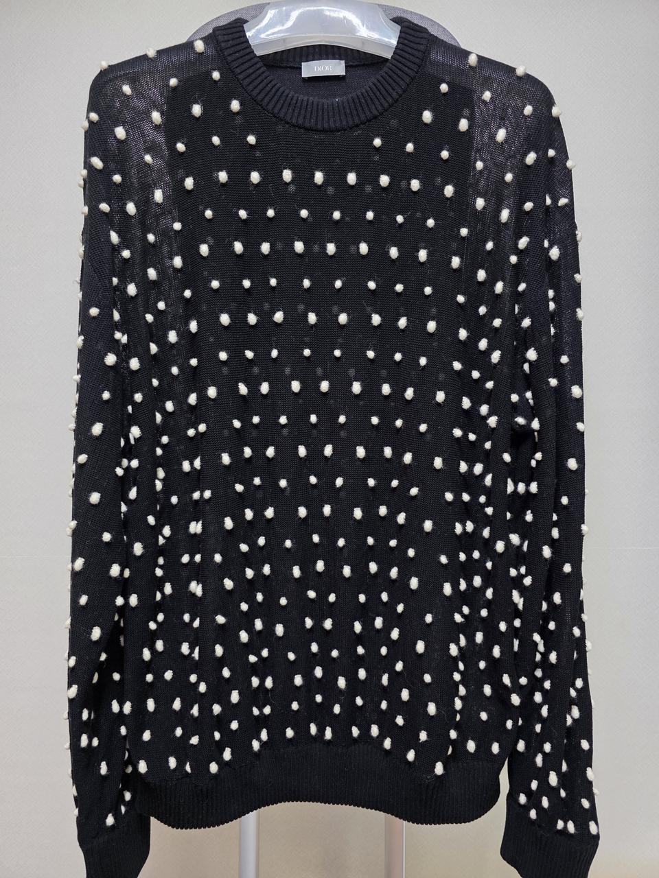 디올 오버핏 니트 티셔츠 정품