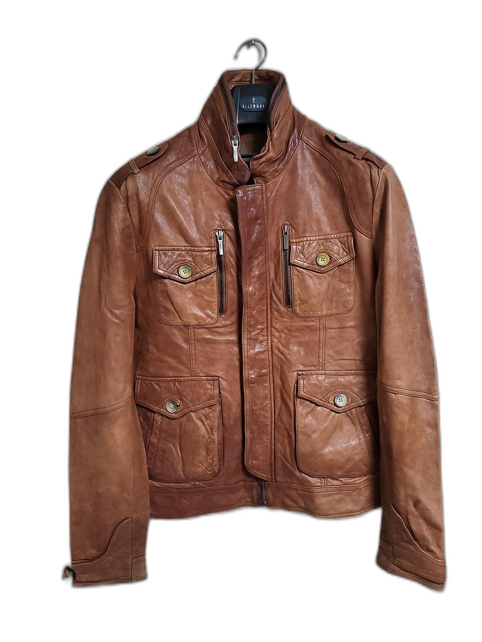 양가죽자켓.바쏘옴므.100