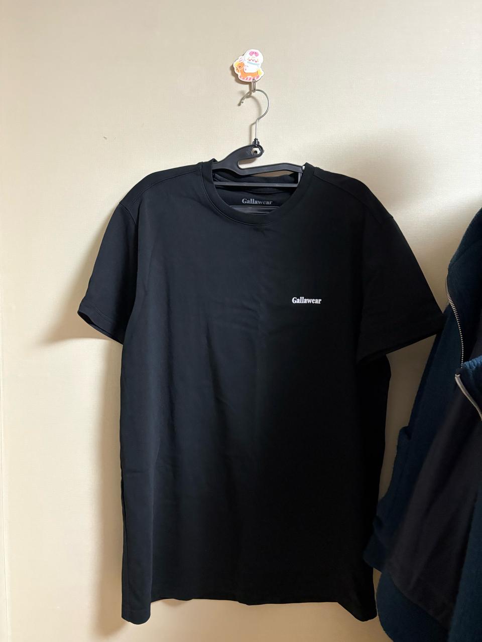 Gallawear 검정 반팔 티셔츠 새상품