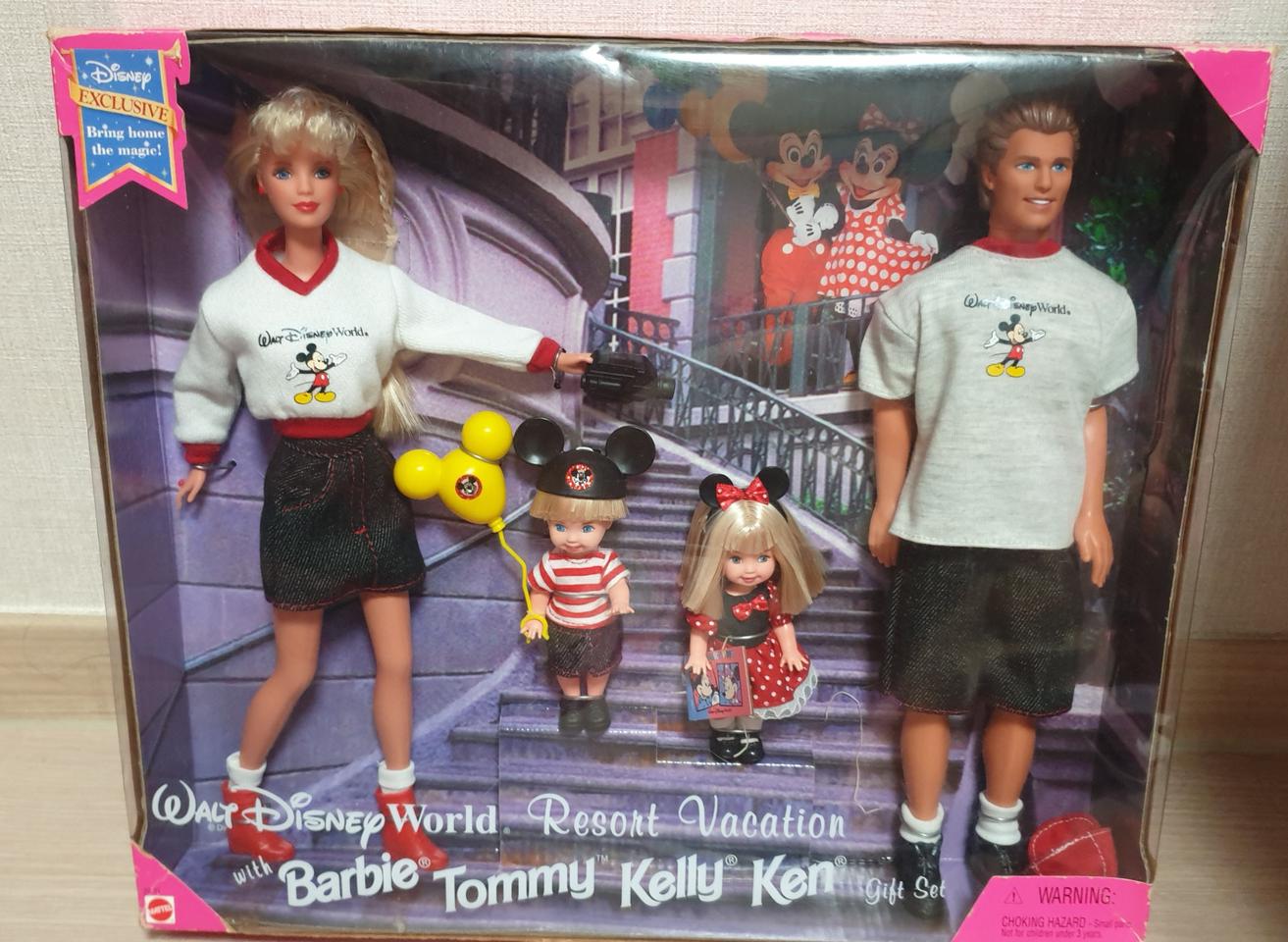 디즈니 바비 켄 토미 켈리 세트 판매합니다.