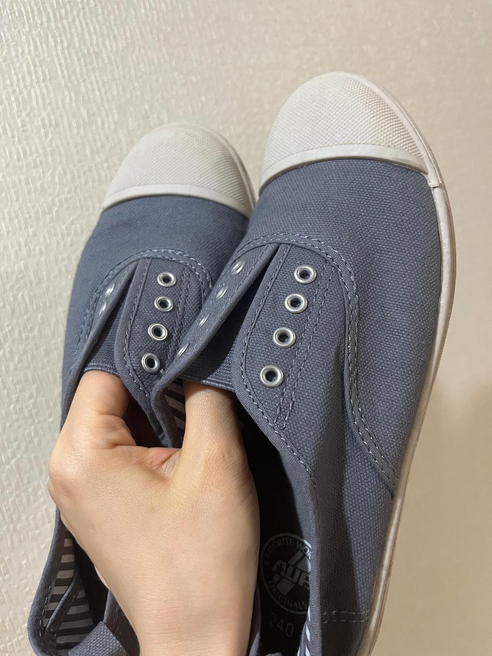 컨버스 스타일 단화 블루 240