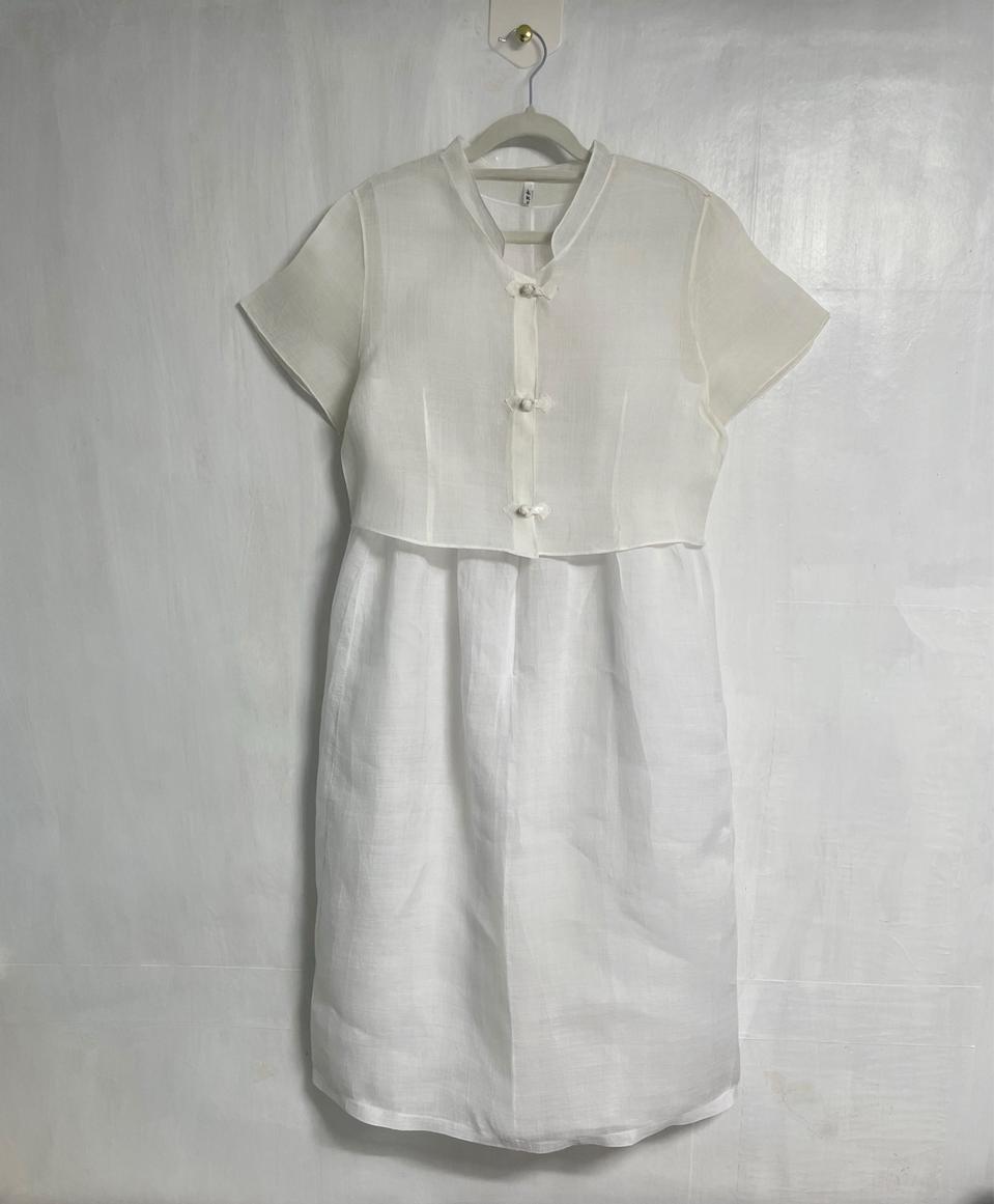 모시 저고리, 모시 원피스(맞춤) 세트