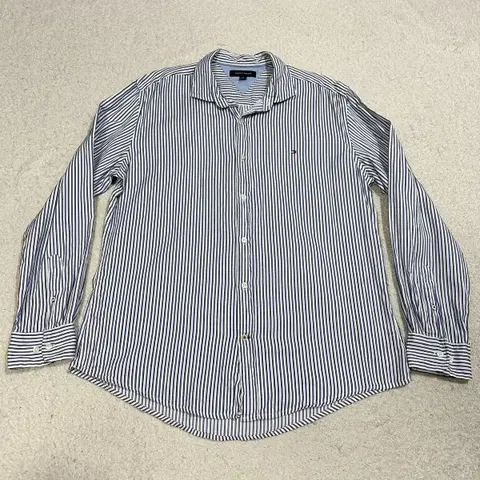 타미힐피거 셔츠 스트라이프 XL