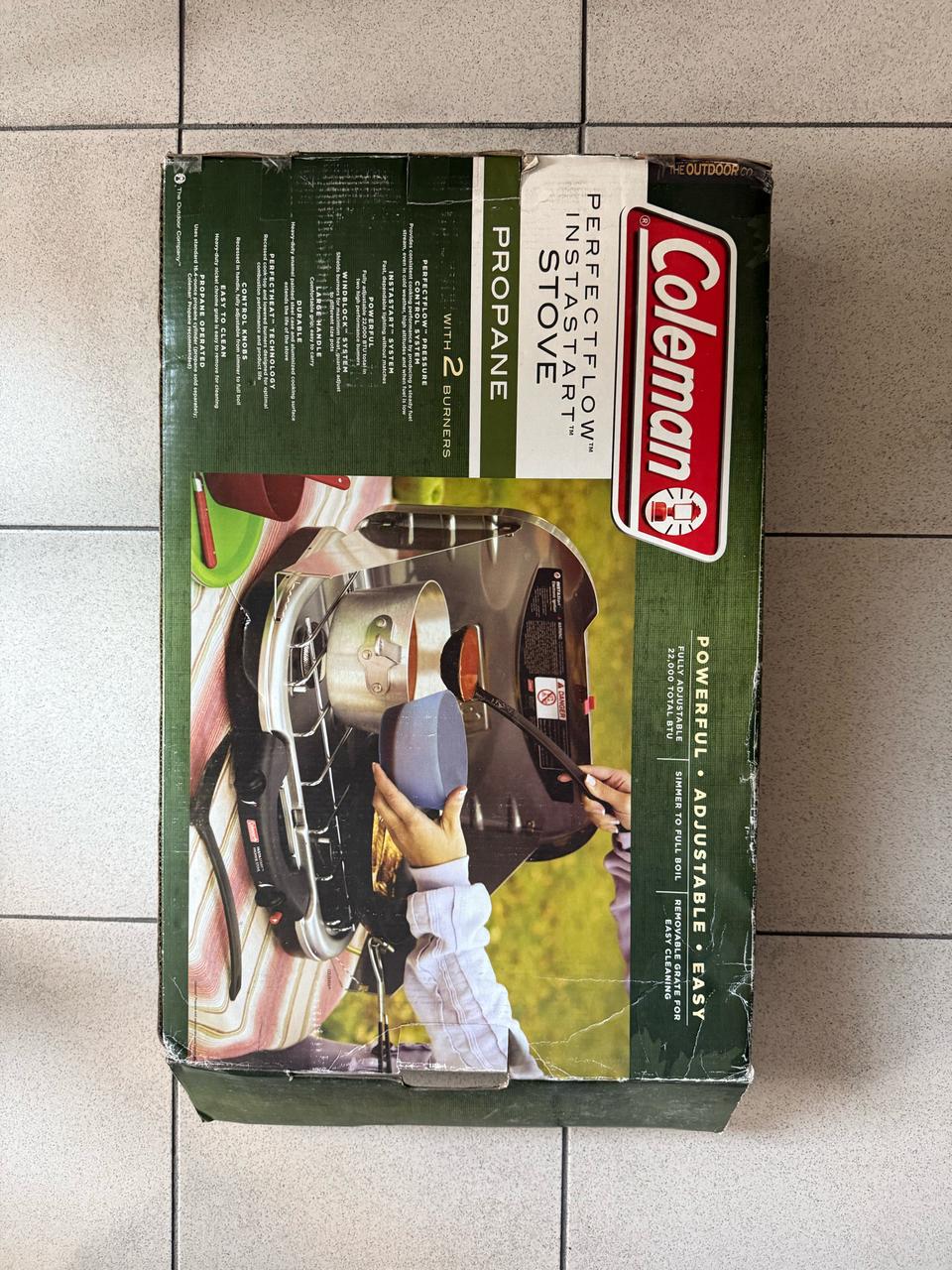 콜맨 프로판 가스 스토브 2구