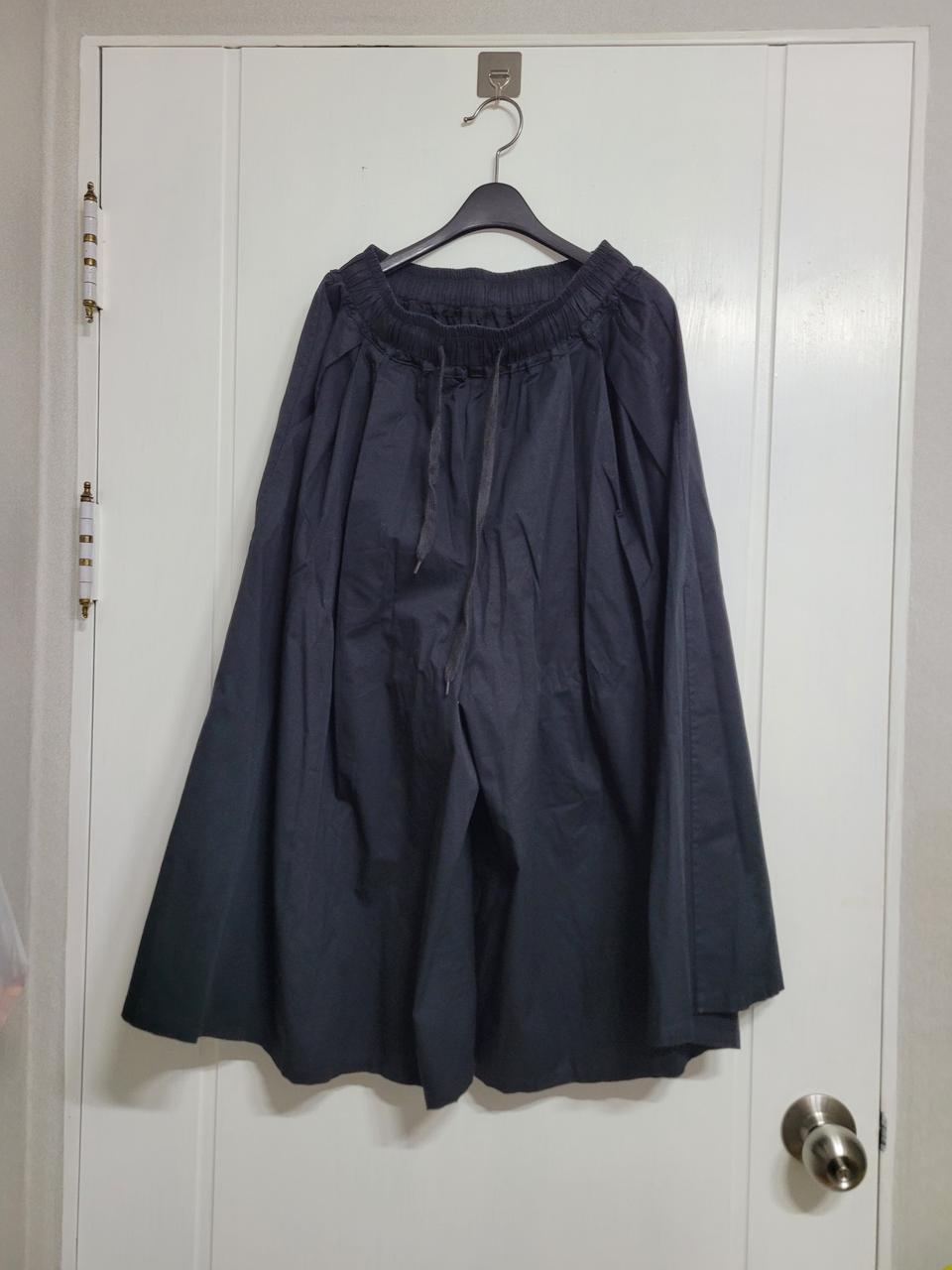 새)55~88반 와이드 밴딩치마바지 빅사이즈