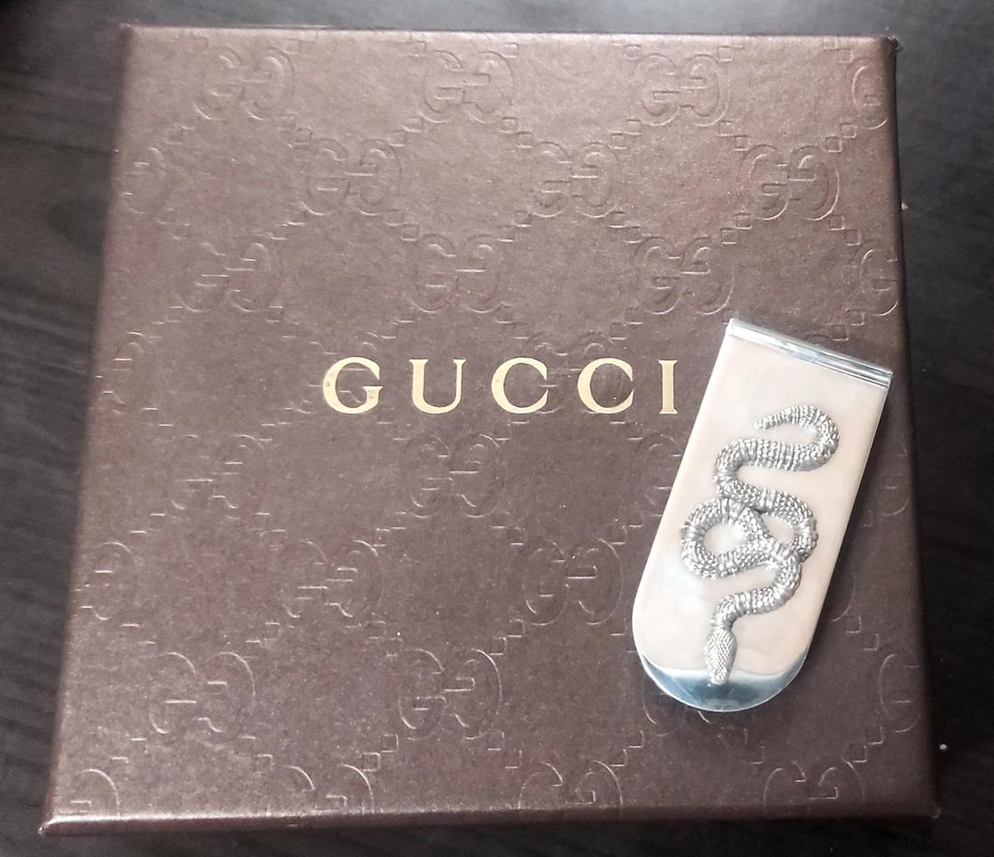 구찌 스네이크 머니클립