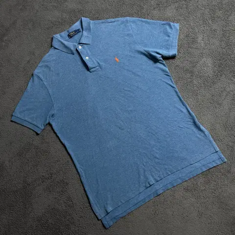 폴로랄프로렌 블루 반팔 카라티