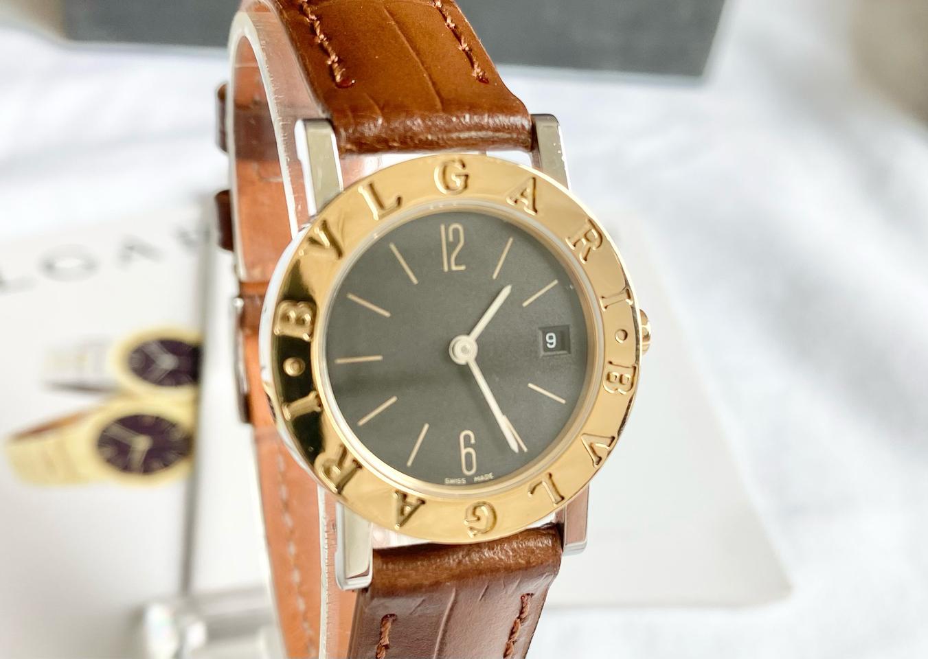 불가리 BB26SGL 18k콤비 여성용 26mm 쿼츠