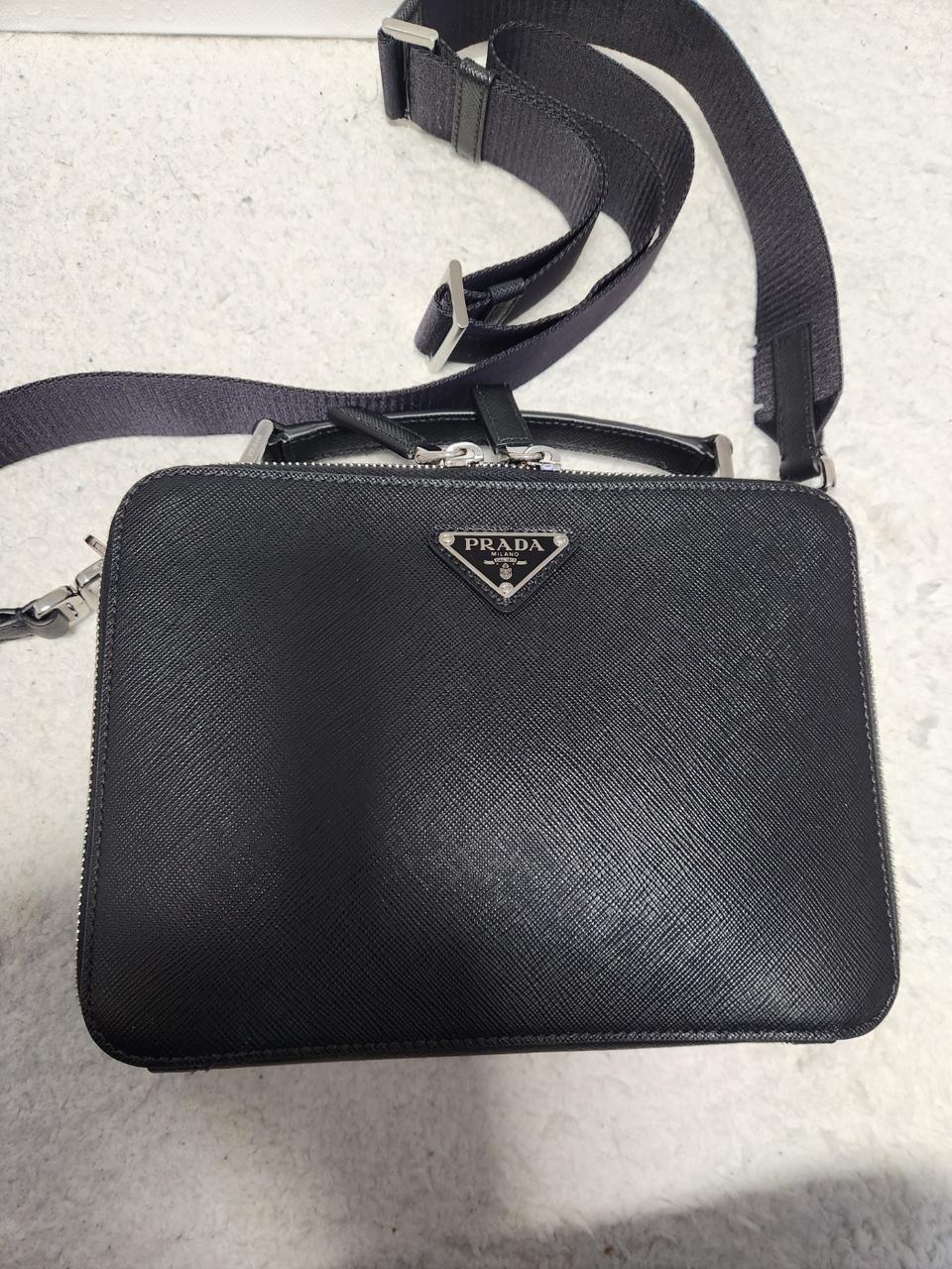 프라다 정품 브리크 사피아노 크로스백&메신저백