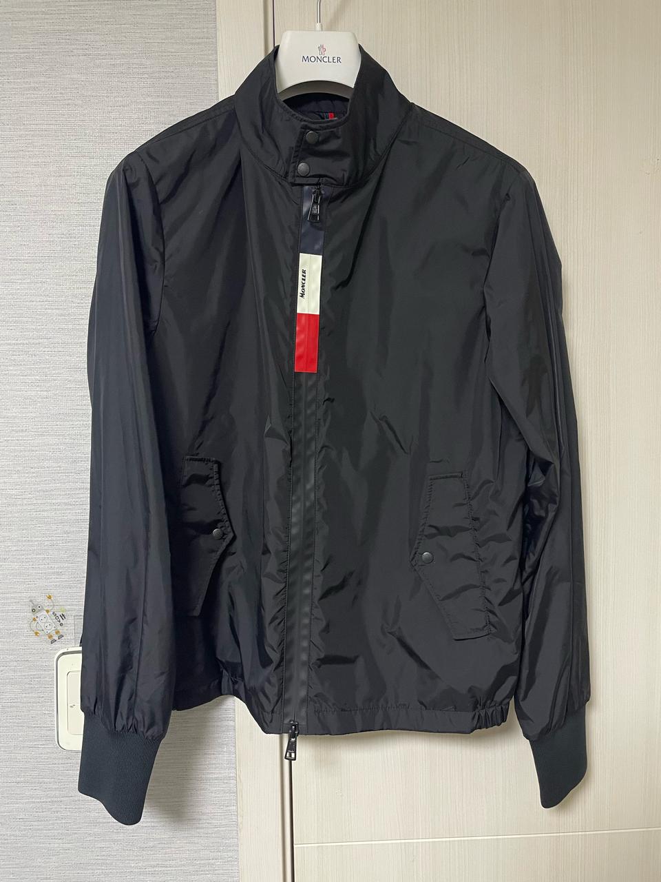 [1] 몽클레어 블랙 테크니컬 WIMEREUX 바람막이