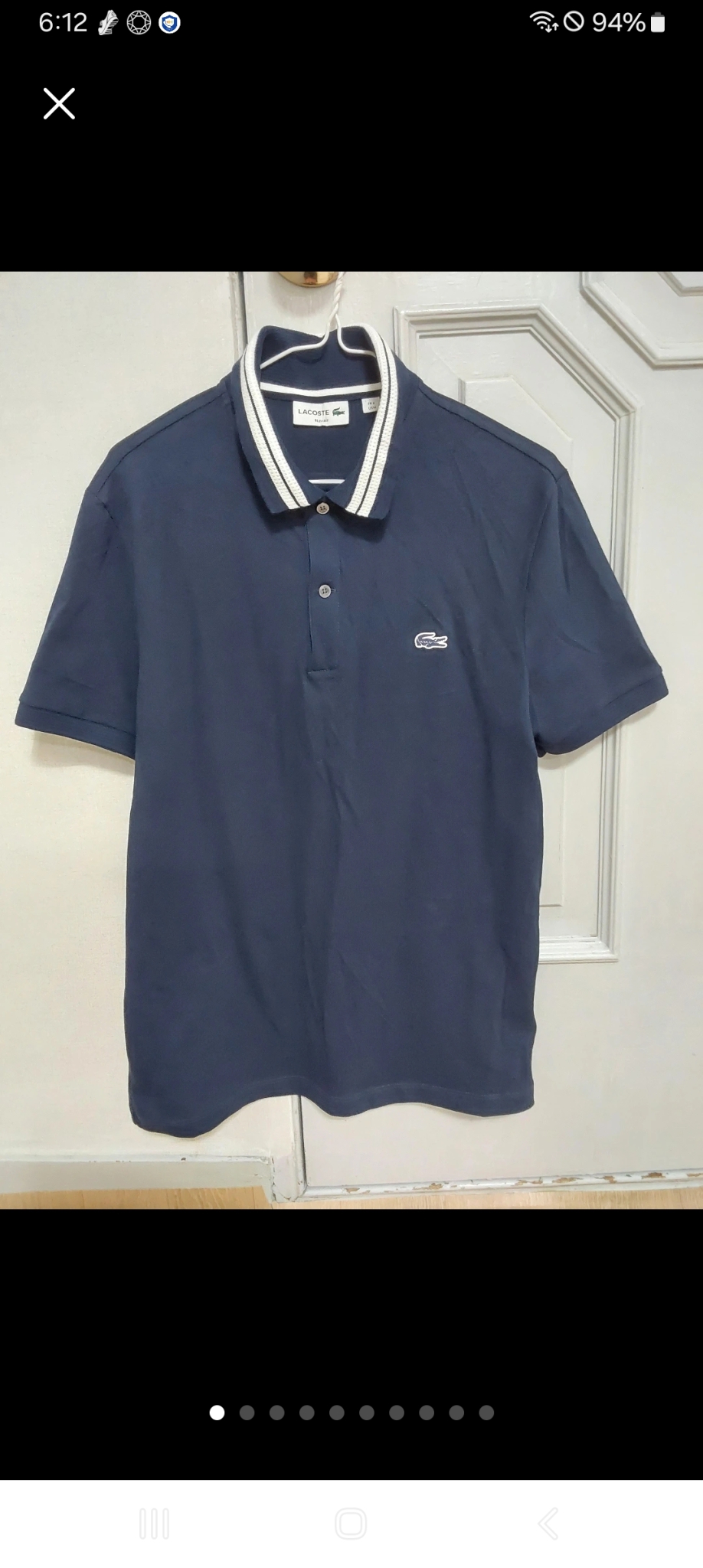 라코스테 반팔 카라티 피케티 100