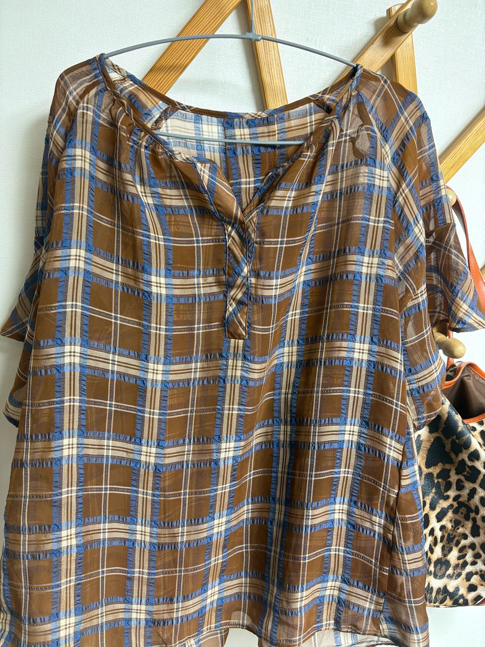 지지미 블라우스