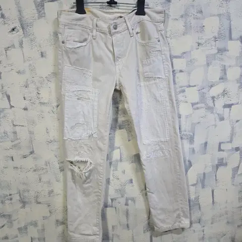 폴로랄프로렌 여성 패치워크 스츠레이트 데님팬츠 25