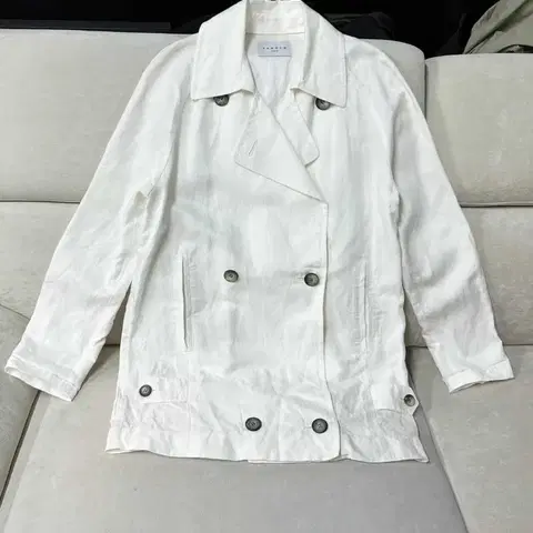 산드로 여성 린넨 코트66