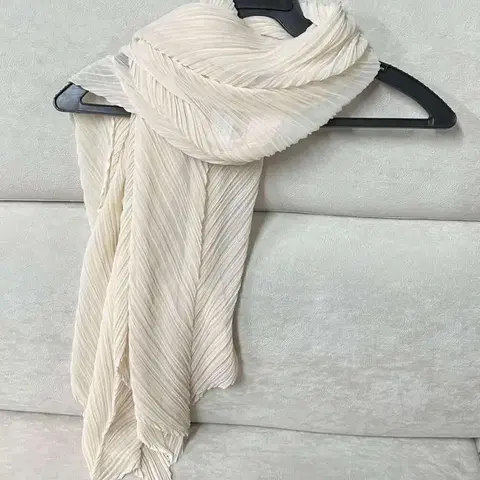 플리츠플리즈 여성 숄 머플러