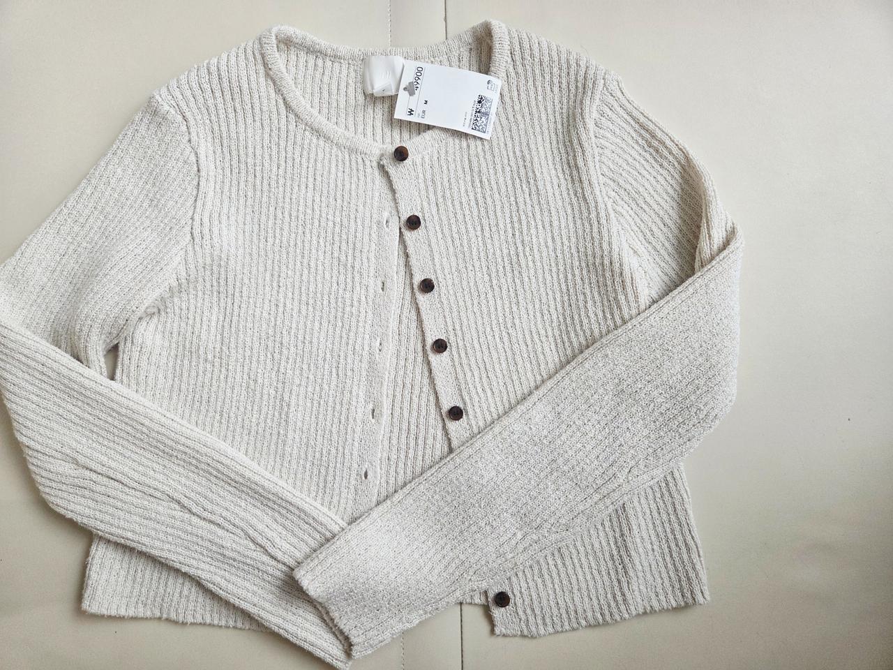 새상품 정품 에이치엔엠 리브니트 여름 가디건  m<홈페이지 판매중>