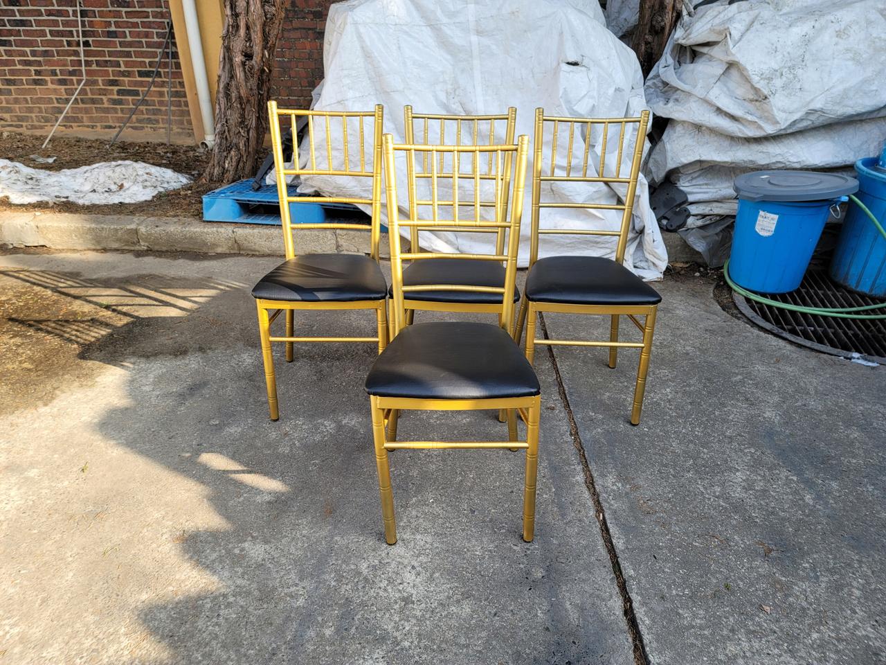 업소용의자 철제의자 웨딩홀의자 예식장의자 야외의자 파티의자