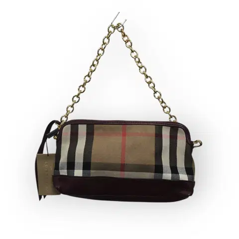 새상품 버버리하우스 체크 숄더 클러치백