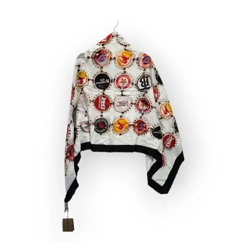 새상품 버버리 바틀탑 로고 스카프