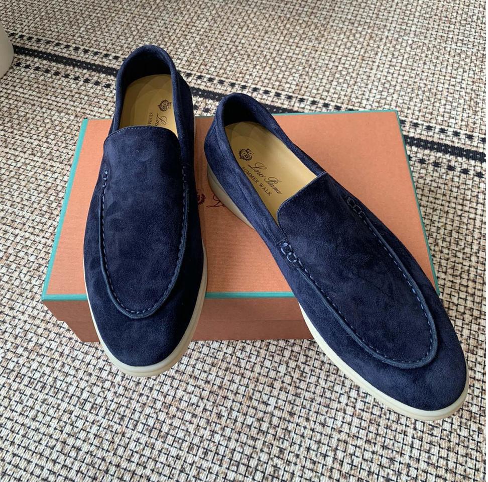 로로피아나 로퍼 네이비 265 270 시착한정도 디올 하이탑 로우탑